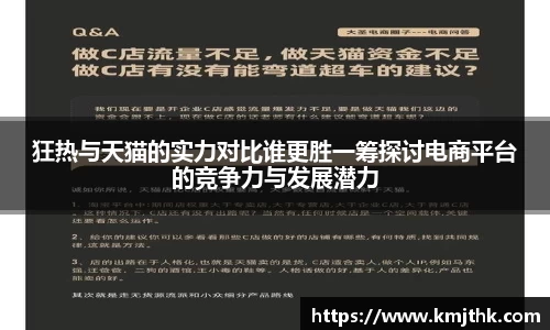 狂热与天猫的实力对比谁更胜一筹探讨电商平台的竞争力与发展潜力
